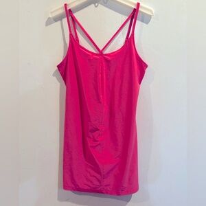 COLUMBIA Sm Vibrant Pink Strappy Athletic Dress